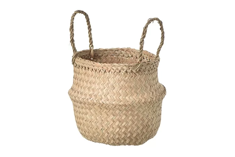  Seagrass Woven Belly Basket