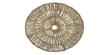 Seagrass Wall Baskets With Metal Structures