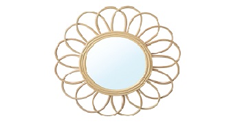 Rattan Frame Mirror