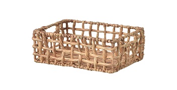 Water Hyacinth Woven Basket