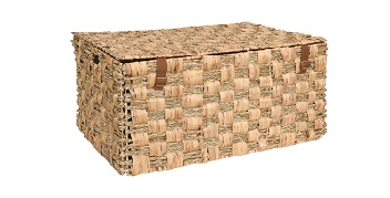 Seagrass Water Hyacinth Woven Storage Trunk