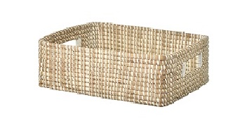 Seagrass Woven Square Storage Tray