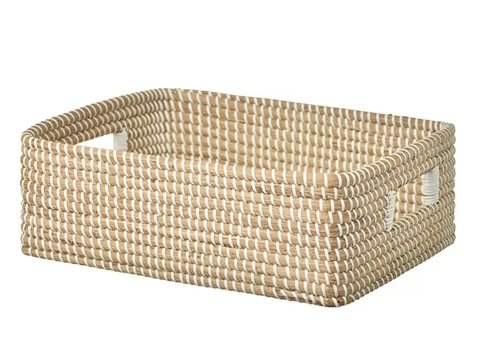 Seagrass Woven Square Storage Tray