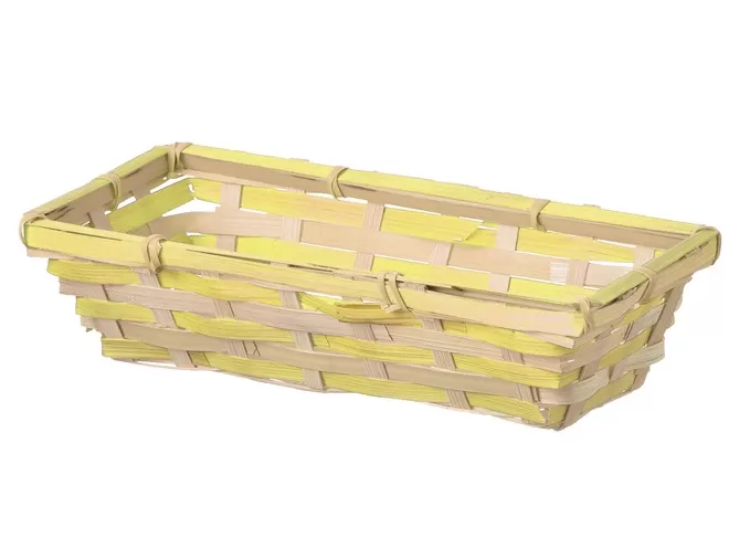 Rectangular Bamboo Basket