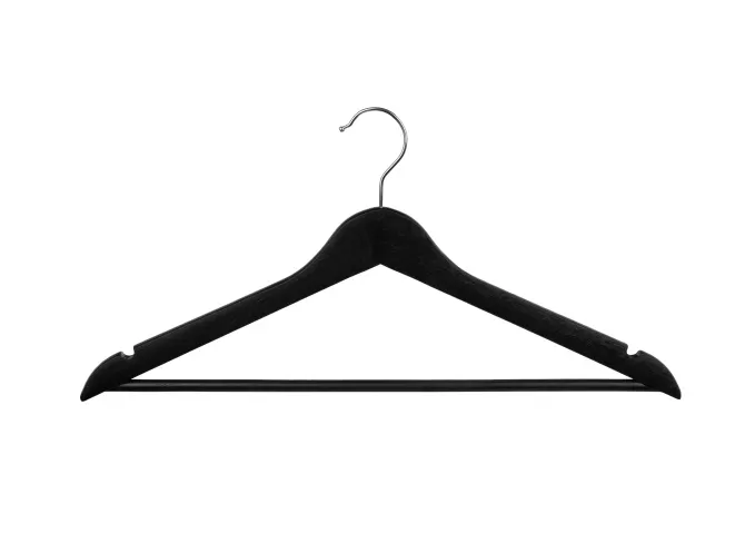 Black Wooden Hanger